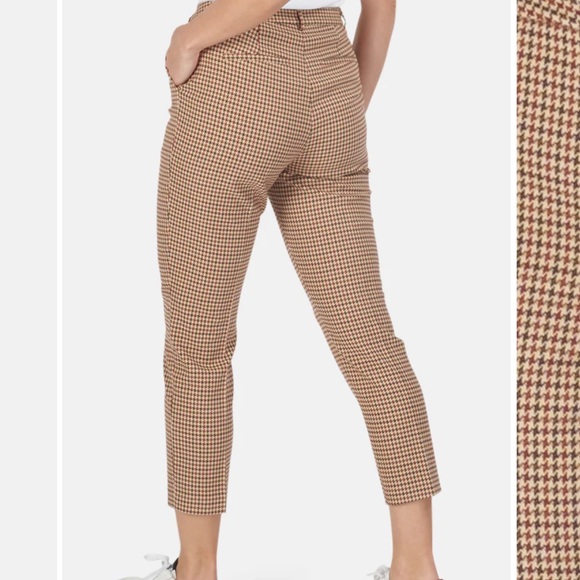 L’agence Ludivine Houndstooth cropped trouser - Picture 1 of 5